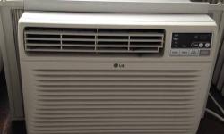 LG 10,000 BTU 115v Window Air Conditioner.
Model: LW1012ER
Summer is coming stay cool!
I just bought two of these mid-summer last year. I took them out of the window during the winter and they have been stored inside. There are two units and they are like