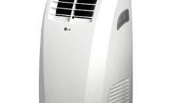 LG Electronics 9,000 BTU Portable Air Conditioner (72 Pint/Day) and Remote Control
We have 2 (TWO) of these for sale.
Model:
LP0910WNR
Internet/Catalog:
202051352
Store SKU:
111200
Enjoy portable cooling with the LG Electronics 9,000 BTU Portable Air