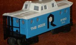 USA SHIPS FREE!
For sale is one (1) O scale ILLUMINATED CABOOSE from LIONEL.
You will receive:
* 1 - Rock Caboose; item #6-9180
It is illuminated and comes in the original box with the insert.
Looks to be new in the box, but is untested. The box is in