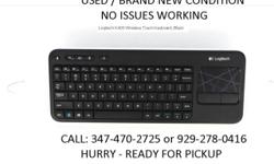 Used but Perfect Working Condition,
Wireless Keyboard with USB adapter, No software required in queens 11418
BUY NOW CALL/TXT: ( 9 2 9 ) 2 7 8 - 0 4 1 6 / 347..470.2725
