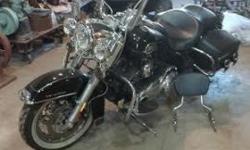 have a 2009 Harley, road kind classic, in excellent shape, low miles 8,600, has many extras, plus all the original parts, garage kept,welcome to come see it. $13500. looking to trade for Rat Rod/Hot rod/classic truck or car of same value. or call and talk