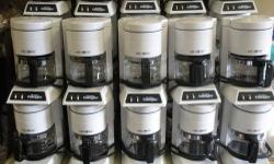 I have for sale a LOT of 25 Mr Coffee Concepts in-room Coffee Makers in working order. I am asking $10 per item or the whole lot for $225. They come complete and ready to go. Local pickup or I will ship priority mail at the current postal rate. If you