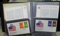This is a lot of 7 FDC Commemorating Statehood from 1964-1971. New Jersey Tercentenary 1664-1964 Nevada Statehood 1864-1964 Florida Settlement 1565-1965 Indiana Sesquicentennial 1816-1966 Maine Statehood 1820-1970 South Carolina 1670-1970 Missouri
