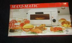 MaxiMatic KA-6210 Toaster Oven - Brand new - Never used or even opened. Comes in original retail OEM box as pictured.