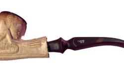Meerschaum pipe made in Tanzania