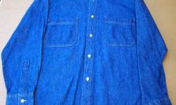 Men's Dockers Sport Shirt
Size: Medium
Color: Blue
by: Levi's
One Chest Pocket with the Dockers Logo
100% Cotton
Machine Wash & Dry
New with Tag
Never Worn
"We've Garment Washed Dockers Sport to Preshrink & Break in the Fabric. This Assures You That The