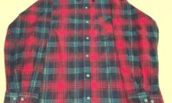 Men's Flannel Shirt
Blue, Red & White
2 Front Pockets
100% Cotton
Machine Wash & Dry
New with Tag
Never Worn