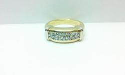 MENS DIAMOND RING!!WHITE TAG SALE!!%50 SALE!!
14K Mens Diamond Ring Size 10
14 3 Pointers 42ct
4.6Dwt 14K Gold
Suggested retail price : $1300.00
Our Price : $650.00
This is only one of many pieces of jewelry we have for sale.
Come visit us at 93 06 Linden
