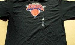 New York Knicks Short Sleeve T-Shirt
Officially Licensed Product
Size: Mens 'XL'
Color: Black
by: Nike
100% Cotton
Machine Wash & Dry
New & Never Worn with Tags
