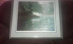 Michael Ringer framed and signed "Summer Day-Sackets Harbor" print.
#50/500. Excellent condition. Call (315) 778-1503 if interested.