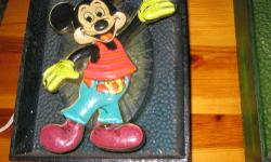 Perfect pair of lamps for a Child's Room Mickey and Donald Lamps.
