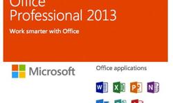Microsoft Office Professional 2013
Currently Sells for $399.99 on Microsoft.
Upon payment, I will provide buyer with the PKC Product Key to instantly download the software from Microsoft directly.
Includes:
Word
Excel
PowerPoint
OneNote
Outlook
Publisher