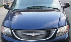 ** Minivan w/ 2 Automatic Sliding Doors * Leather * Low Miles **
Its a 2001 Chrysler Town & Country
Navy Blue Exterior & Like New Gray Leather Seats!
Limited Edition!
Clean Title on Hand, Ready to Transfer to you!
Plenty of space for 7 passengers, cargo,
