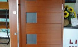 Modern , Contemporary and Traditional Exterior Doors. We make sure we can please every clients style and needs. What are you looking for? Maybe something simple or classic? Perhaps rich in decorations with a non-standard shape? Is your style Modern or