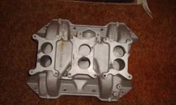 MoPar SIX PACK 3412048 OE Manifold 691/2. Very nice OE manifold with minor repair underneath. Very clean ready to use.------$720.00