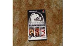 Barley used works great. The games include Mortal Kombat Deception, Mortal Kombat Shaolin Monks, and Mortal Kombat Armageddon. They all are 1 or 2 player games.