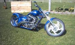 I'll trade you this for your diesel pusher motorhome ?
Or $18,500 cash
2005 (((MOTOR CITY MEAN MACHINE))) CUSTOM ONE OF A KIND CHOPPER
Weight = 1075 pounds dry.
Length = 10 Feet.
Horse Power = 145
Cubic Inch = 100
Compression = 11:5:1
Speed = REAL FAST.