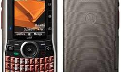 Motorola Boost Mobil i465
This item is used but in working condition....i have it charged up and it's all good. The following link is the user manual if you need further detail.