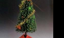For sale is one (1) ALL Scale MUSICAL LIGHTED CHRISTMAS TREE from Model Power, item #977, brand new in the box.
? Great for most any scale train layout.
? Perfect for Doll Houses.
? Great Gift for Teachers, Secretaries, Moms, Grandmas
FEATURES:
* Stands