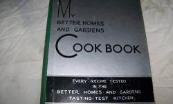 For sale Grandmas My Better Homes & Gardens Cookbook in excellent condition with no imperfections or damage.
Copyright 1930 edition Des Moines, Iowa USA
Loose leaf 3 ring 10" binder.
Asking $24.99 OBO.
Please call (585) 682-5599 if interested or for more
