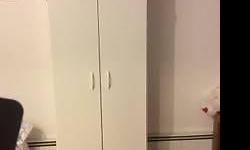 Hi,
I have extremely good conditioned : 1 big closet
It looked like new.
Reason to sell : moving out of Apartment.
If you want to buy separately then price varies.
If you are think seriously to buy this then please call me : 3303985004, you will think