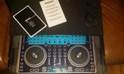 Great! Condition dj controller, only one owner owned for only 6 months, plastic wrap is still on it...coffin/case was bought seperate but being sold together. ..wont last. Call mark at 631 245 0922