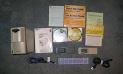 Up for sale is a Complete Nikon Coolscan V.
Included are the following items:
1 - Nikon Coolscan V, with Power Cord and USB Cable
2 - Nikon SA-21 Film Adapter
3 - Nikon MA-21 Slide Adapter
4 - Nikon MA-20 Slide Adapter
5 - Nikon FH-2 Strip Film Holder
6 -