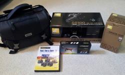 This kit is in excellent condition with only one owner ... all things listed below come in original boxes and packaging.
$600 Or Best Offer
Nikon D5100 16.2 MP Digital SLR VR Kit with Extras...
The Nikon D5100 offers a host of new photographic and video