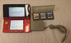 Original Nintendo 3DS.
-Includes charger, stylus, and 3 Games
-Dual rear facing cameras for 3d imaging
Factory restored and tested to be fully functional
90 day HARDWARE warranty.