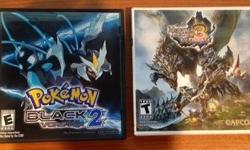 For Sale
Nintendo DS/ 3DS games
Pokemon Black Version 2 for DS or 3DS - $30 Obo
Monster Hunter 3 Ultimate for 3DS - $35 Obo
Pick up only in Middle Village Queens
Please provide number when emailing