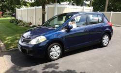 2007 Nissan Versa 4cyl 6spd A/C P/W P/L/P/S
4 Door Hatch back with only 70K miles 1 Owner
great on gas black interior blue exterior body has minor ware
asking $5500 very negotiable must sell call or text 631-488-3491
serious buyers only not interested in