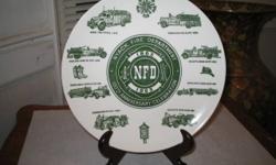 THIS IS A NYACK FIRE DEPT COLLECTOR PLATE COMEMMORATING IT'S 125th ANIVERSARY FROM 1863 TO 1988. THIS PLATE IS IN EXCELLENT CONDITON. PLEASE ADD $8.50 FOR PACKING AND SHIPPING.