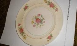 OLD BREAD PLATE GOLD LEAF EDGE
CONDITION: GOOD
SIZE: 7 Â¼? 5/8?
SIPPING WEIGHT: 3 LBS.