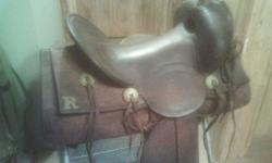 old western saddle for sale 350.00. looks real good for it's age. 15"1/2 seat. we have down size in horses now we have to do the same for the saddles. for more info and people really interested call 315-759-9603 thank you