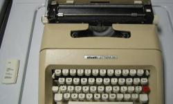 I have a very good condition Olivettia Lettra 35 Typewriter, made in Spain. Will need a new ribbon. Comes with black plastic fully enclosed carrying case. Call three four seven 989 three one one one or reply to this ad. Thanks for looking!