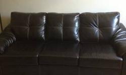 Black sofa. Barely sat on, great like new condition! Non smoker, no pets. MUST GO! RELOCATING!!! Serious inquiries only!! $200 firm
This ad was posted with the eBay Classifieds mobile app.