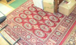 Oriental rug, 6x9, $25. Persian rug, 6x9, $375. . Private party.