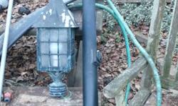 Outdoor Lamp
Structurally sound and works, but needs some paint.
Free Rx Discount Card.
NO PURCHASE NECESSARY.
Up to 85% savings on prescriptions. MRI, cat scan, lab fees.