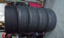 4 are Michelin 1 is cooper P225 50R17 good condition $200 for all