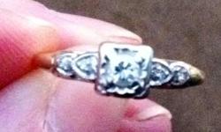 i have from avon a paradise bliss 2 piece of cz engagement ring and band set size 6. you can call me at 315 785 1926 or my cell 315 523 5187.anytime anyday you can call me on the weekend too. i like to sale them soon, so call me