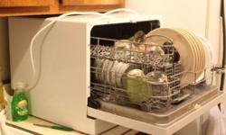 This listing is for a very efficient dishwasher for people who live in a small apartment where space is an issue and apartment doesn't already have a pre-installed dishwasher. This was mostly used everyday and did make my wife's job easier as earlier she