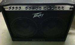 I have a Peavey Duel 212 two twelve 120 watt all tube amplifier use in good working condition for $200