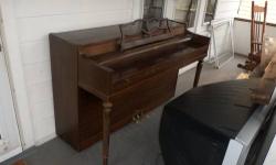 SOLID PIANO
ALL KEYS IN GOOD SHAPE.
NEEDS TO BE TUNE.
MOVING MUST GO!
BEST TO REACH ME BY PNONE.
585-351-7187 OR 585-456-9026
THANKS JIM