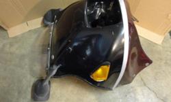 Here for sale is a Vintage Pichler Full Fairing for a Honda V65 Sabre. It is not in great shape and will require some bodywork. With that said, these things are nearly impossible to find. The upper section is in pretty nice condition. It has speakers but