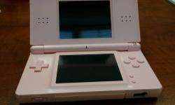 Pink nintendo ds lite for sale includes 22 games, 2 pen stylus sticks, charger, and a G-Pak carrying case! Like new!
Games:
1.Thats So Raven
2.Thats So Rave 2
3.Meteos
4.Petz Rescue Endangered Paradise
5.Wonder Pets
6.Tenchu Dark Secret
7.Hannah Montana
