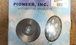 $99.00! New Pioneer 871009 Flexplate SB FORD C4 SFI Approved. Fits 289,302 and 351W 1968 thru 1976 with 28oz weight and 157 tooth, 10.5" converter bolt circle and 13.30" overall Diameter. Pioneer heavy-duty flexplates are manufactured from high-strength