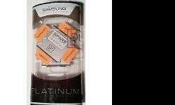 Platinum Series Extended Life Lithium-Polymer Battery for Samsung Mobile Phones: Galaxy S, Epic, Vibrant, Captive & Fascinate.
Designed for use with select Samsung mobile phones
Replacement battery
High capacity battery with slim design fits in your