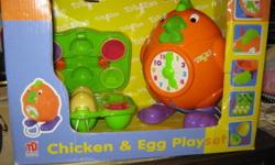Chicken and egg playset. See pictures.