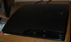 Selling my Sony PS3 Slim. I bought it in September of 2011 and barely used it. When I did use it, it was just to watch Netflix.
The PS3 is like new, no scratches or cosmetic issues. It hasn't moved since I bought it.
Comes with the original controller and