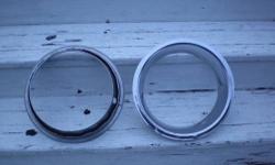 Pontiac Wheel Trim Rings- Used Fair Condition have 4 , Selling individually for $ 12.50 Each , They fit 1971 era GTO and other models.